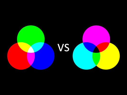 CMY Cubes - additive and subtractive color mixing
