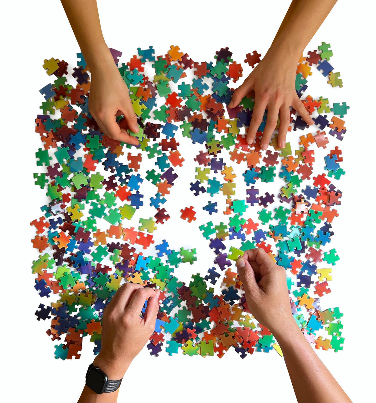 The Aeternus Aenigma colour puzzle assembled
