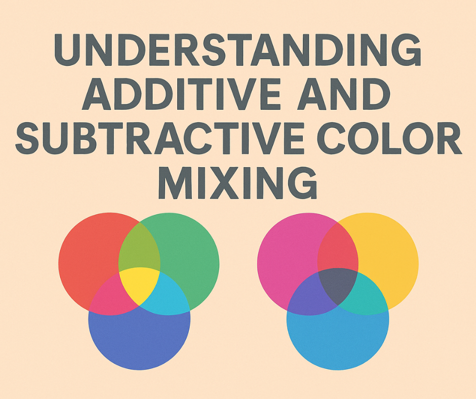 CMY Cubes - additive and subtractive color mixing