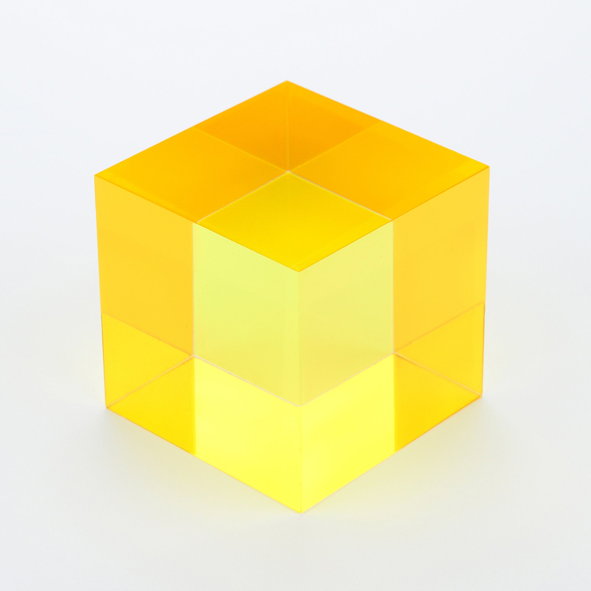 Yellow Rectangular Cube The Y Cube – Yellow Colour Mixing Cube | CMY Cubes